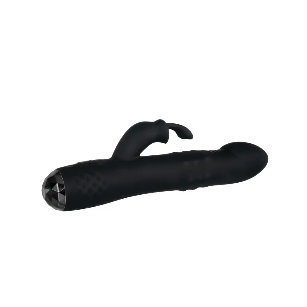Evolved Bodacious Bunny Rotating Rabbit - Black - Vibrators