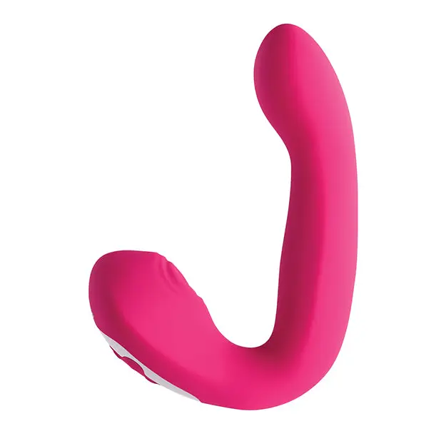 Evolved Buck Wild Come Hither Dual End Massager - Pink - Stimulators