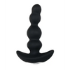 Evolved Bump N’ Groove Vibrating Butt Plug - Black - Anal Products