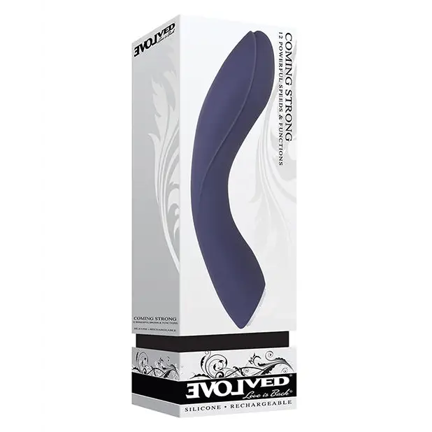 Evolved Coming Strong Vibrator - Blue - Vibrators