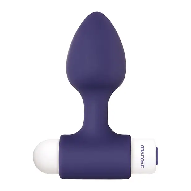 Evolved Dynamic Duo Anal Rechargeable - Purple/White - Anal Products