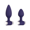 Evolved Dynamic Duo Anal Rechargeable - Purple/White - Anal Products
