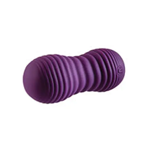 Evolved Eager Egg Vibrating & Thrusting Egg w/Remote - Purple - Stimulators
