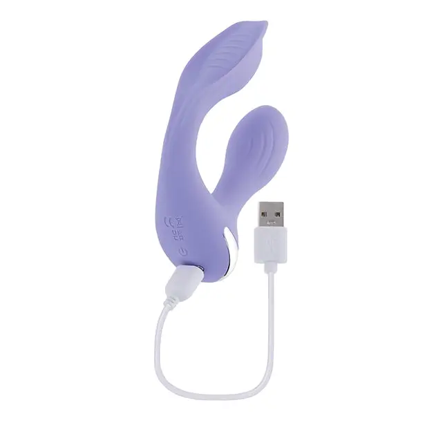 Evolved Every Way Play Remote Controlled Rabbit Vibrator - Lilac - Vibrators