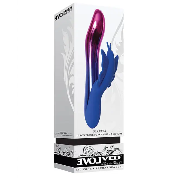 Evolved Firefly Dual Stim - Blue - Vibrators