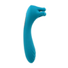 Evolved Heads or Tails Rechargeable Vibrator - Teal - Stimulators