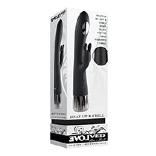 Evolved Heat Up & Chill G-Spot Rabbit - Black - Vibrators