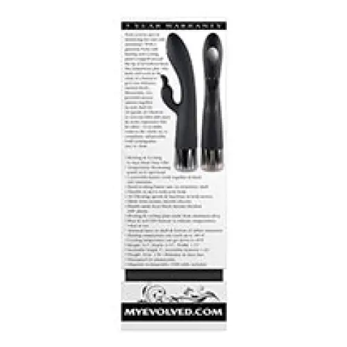 Evolved Heat Up & Chill G-Spot Rabbit - Black - Vibrators