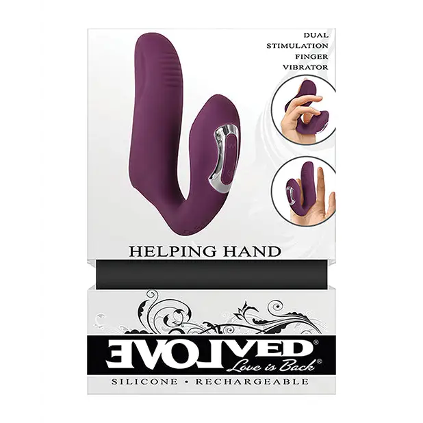 Evolved Helping Hand - Purple - Vibrators