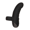 Evolved Hooked on You Curved Finger Vibrator - Black - Vibrators