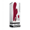 Evolved Inflatable Bunny Dual Stim Rechargeable - Burgundy - Vibrators