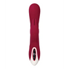 Evolved Inflatable Bunny Dual Stim Rechargeable - Burgundy - Vibrators