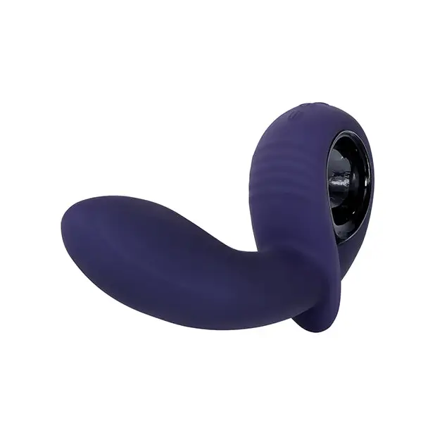 Evolved Inflatable G Rechargeable Vibrator - Purple - Vibrators
