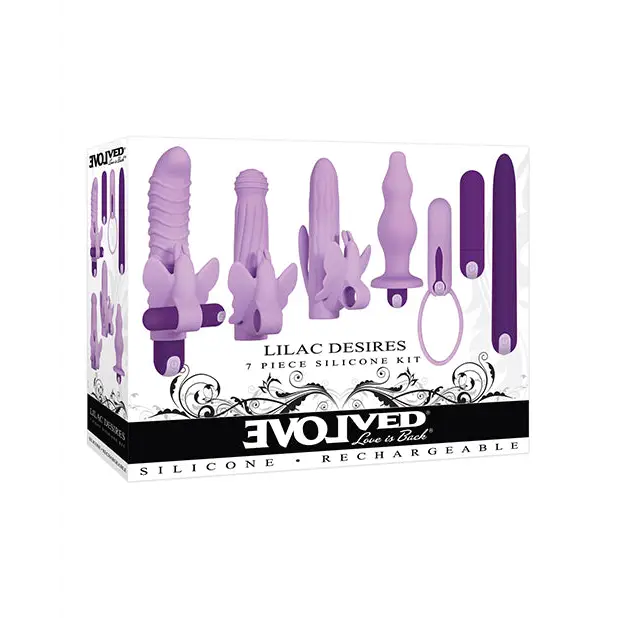 Evolved Lilac Desires Vibrator - Purple - Vibrators