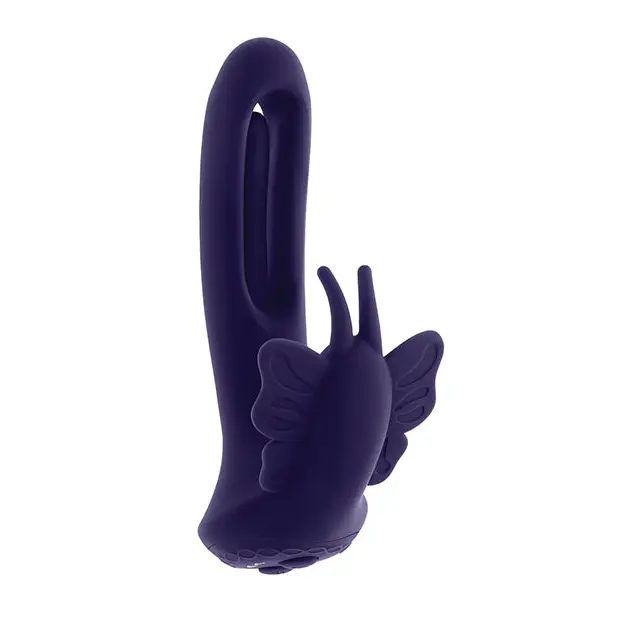 Evolved Lord of the Wings Flapping & Vibrating Stimulator - Purple - Stimulators