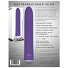 Evolved Love is Back Rechargeable Slim - Purple - Vibrators