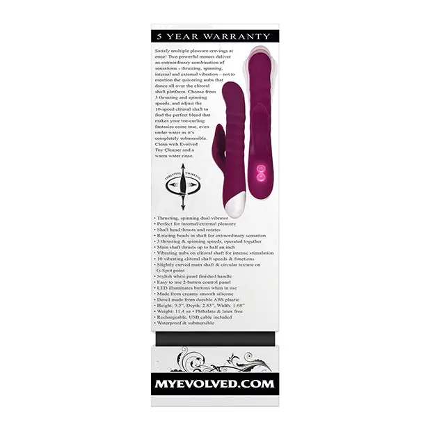 Evolved Lovely Lucy - Purple - Vibrators