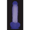 Evolved Luminous Dildo Non Vibrating - Purple - Dongs & Dildos