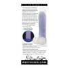 Evolved Luminous Dildo Non Vibrating - Purple - Dongs & Dildos