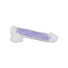 Evolved Luminous Dildo Stud Non Vibrating - Purple - Dongs & Dildos