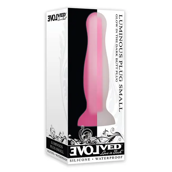 Evolved Luminous Plug Small - Pink - Anal Products