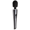 Evolved Mighty Metallic Wand - Gray/Black - Massage Products