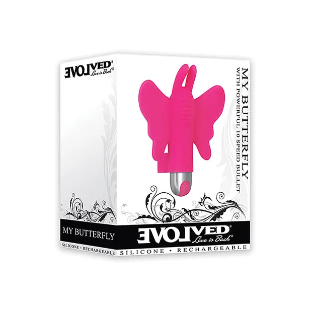 Evolved My Butterfly w/Powerful 10 Speed Bullet - Pink - Stimulators