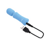 Evolved Out of The Blue Vibrating Mini Wand - Blue - Massage Products
