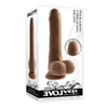 Evolved Peek A Boo Vibrating Dildo - Dark - Dongs & Dildos