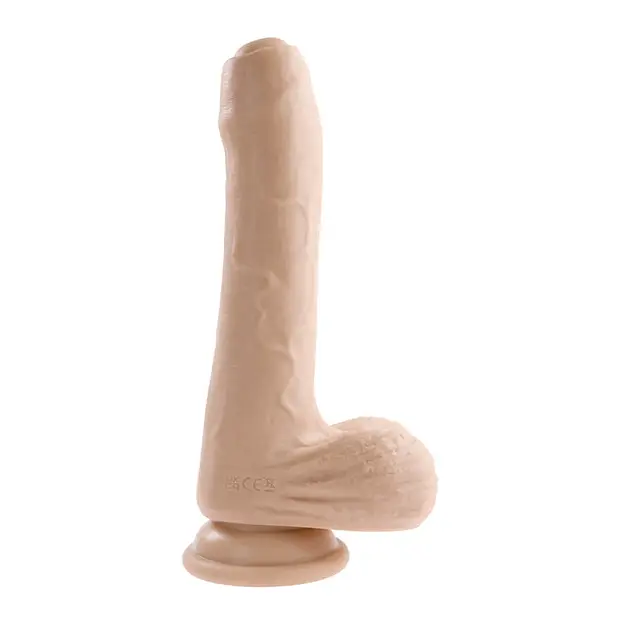 Evolved Peek A Boo Vibrating Dildo - Ivory - Dongs & Dildos
