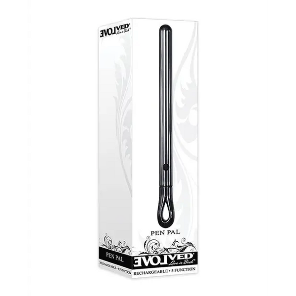 Evolved Pen Pal Vibe - Black - Vibrators
