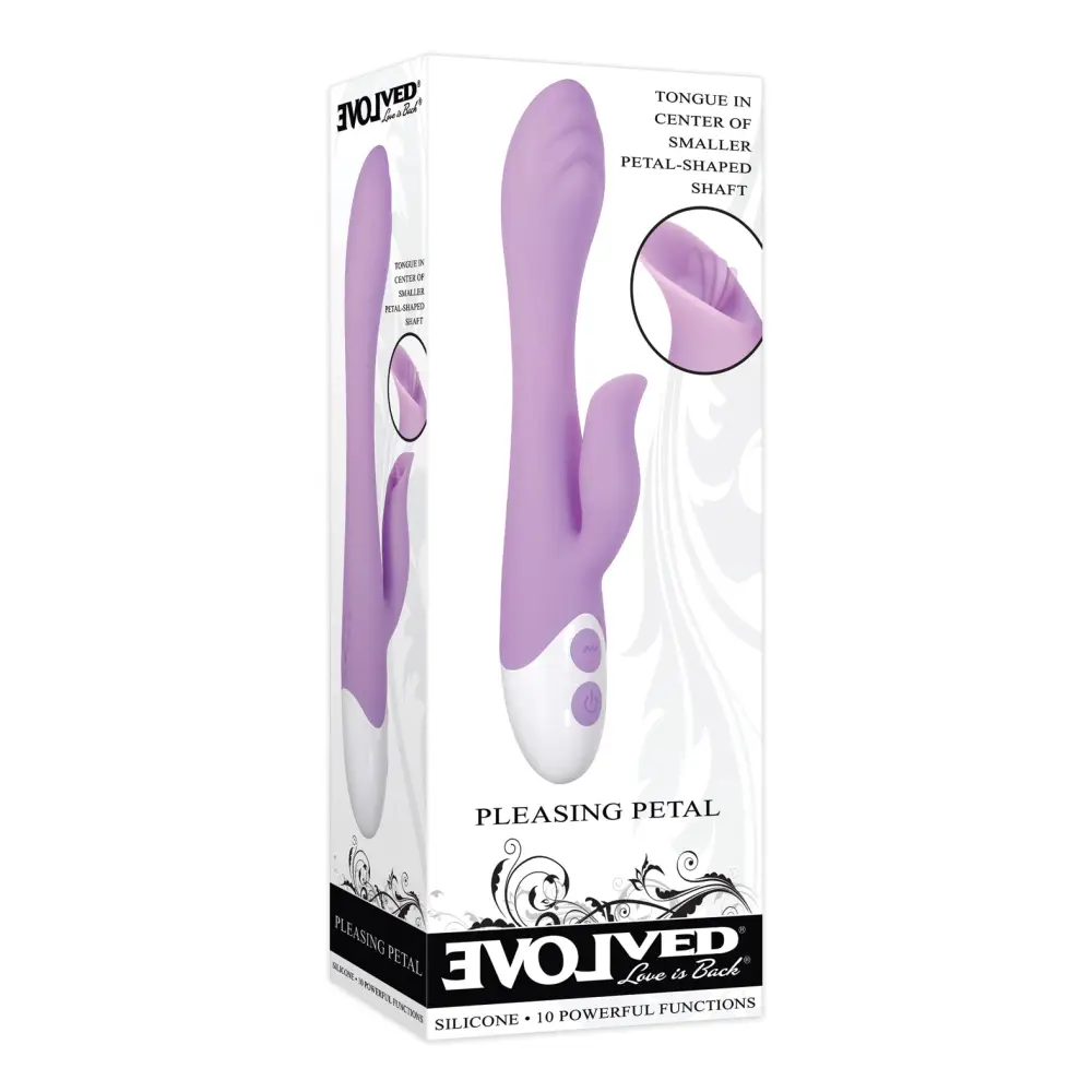 Evolved Pleasing Petal Vibe - Purple - Vibrators