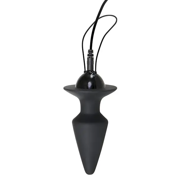 Evolved Plug & Play Remote Anal Plug - Black - Anal Products