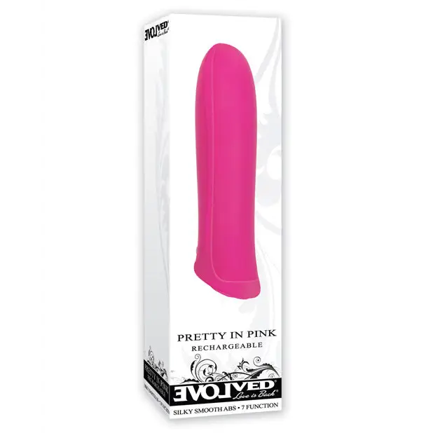 Evolved Pretty In Pink Rechargable Bullet - Pink - Stimulators
