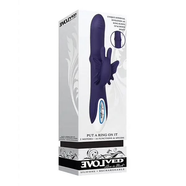 Evolved Put a Ring On it - Purple - Vibrators