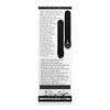 Evolved Quilted Love Rechargeable Vibrator - Black - Vibrators