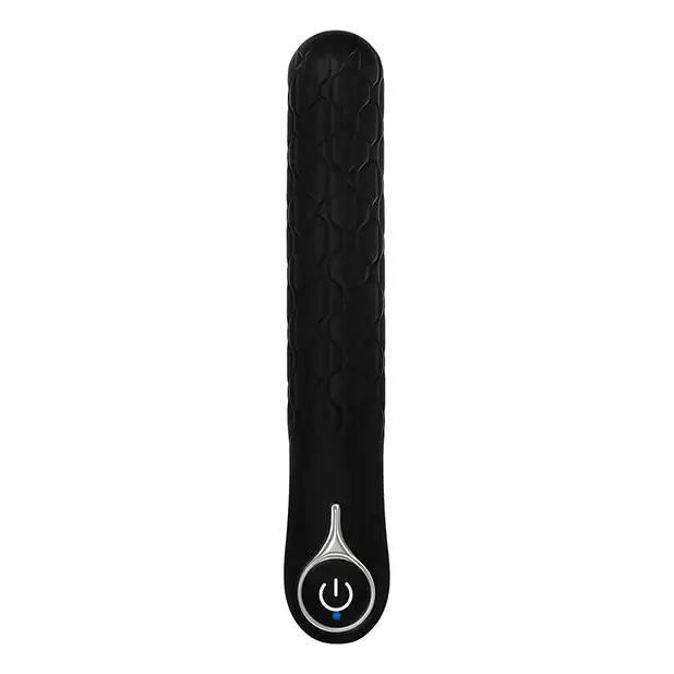 Evolved Quilted Love Rechargeable Vibrator - Black - Vibrators