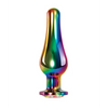 Evolved Rainbow Metal Plug - Large - Anal Products