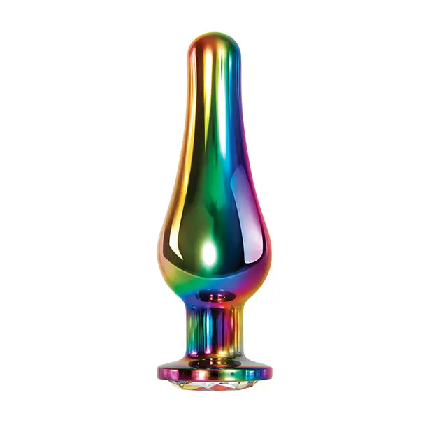 Evolved Rainbow Metal Plug - Large - Anal Products