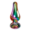 Evolved Rainbow Metal Plug - Large - Anal Products