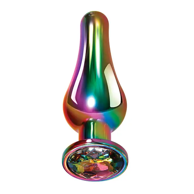 Evolved Rainbow Metal Plug - Large - Anal Products