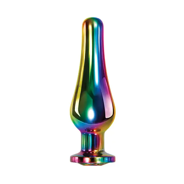 Evolved Rainbow Metal Plug - Medium - Anal Products