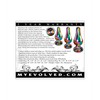 Evolved Rainbow Metal Plug set - Anal Products