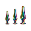 Evolved Rainbow Metal Plug set - Anal Products