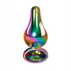 Evolved Rainbow Metal Plug - Small - Anal Products