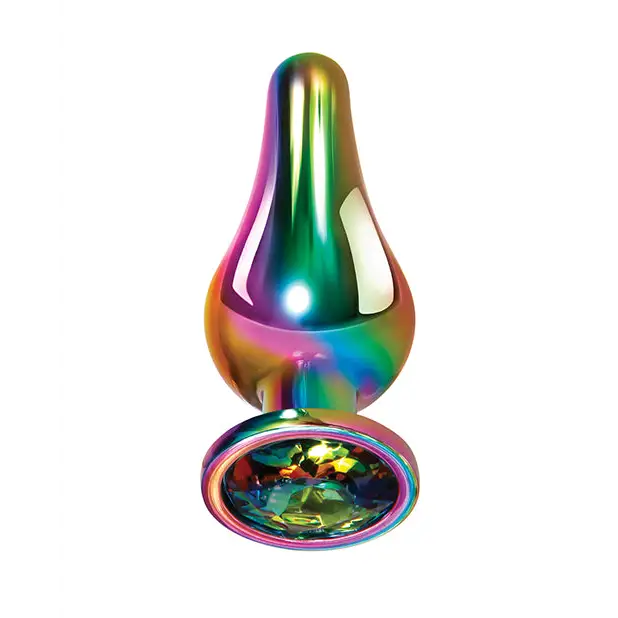 Evolved Rainbow Metal Plug - Small - Anal Products