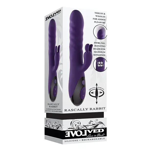 Evolved Rascally Rabbit - Purple - Vibrators