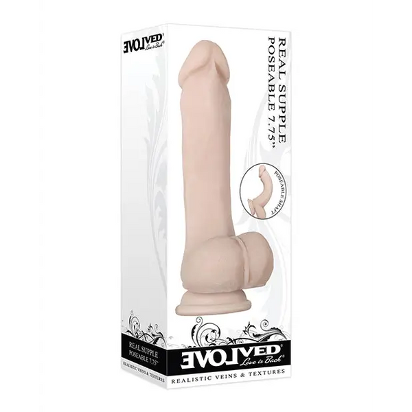 Evolved Real Supple Poseable 7.75 ’ - Dongs & Dildos