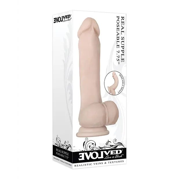 Evolved Real Supple Poseable 7.75 ’ - Dongs & Dildos