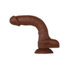 Evolved Real Supple Silicone Poseable Dark 8.25” - Dongs & Dildos